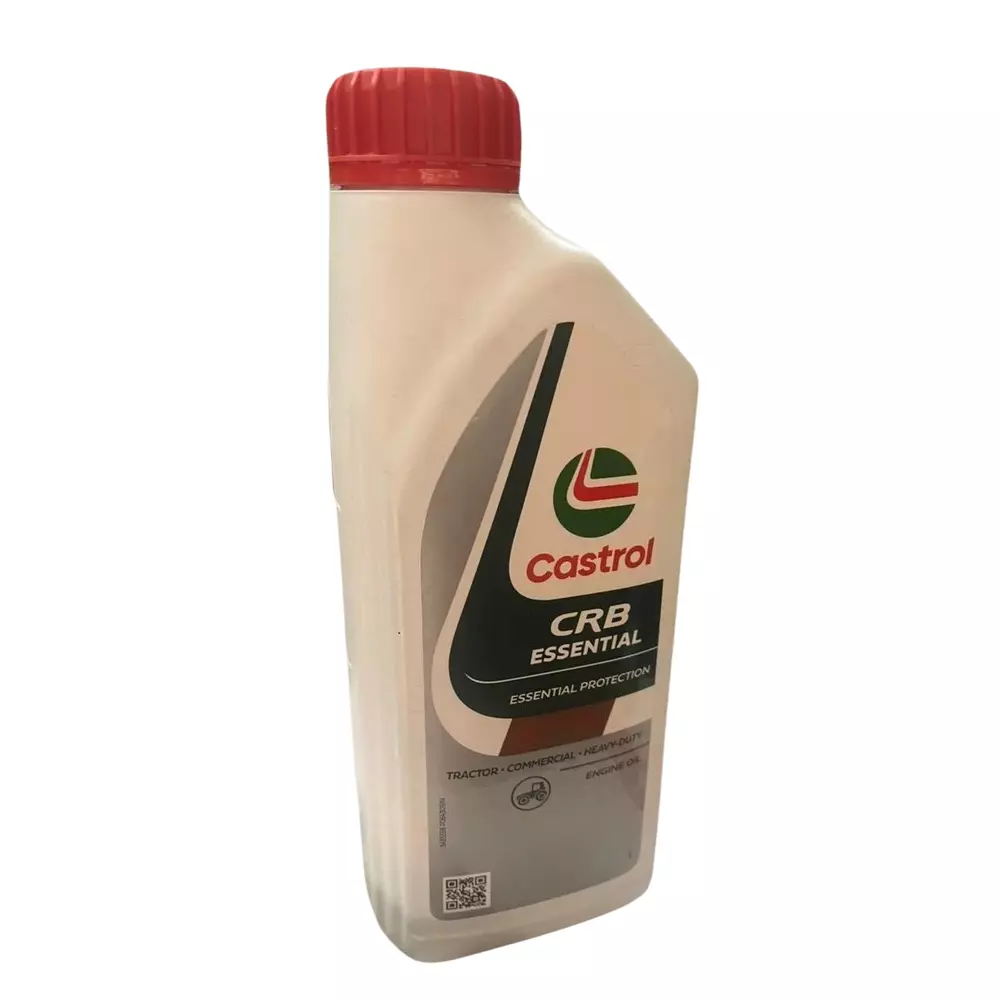 Castrol CRB Essential Engine Oil 15W-40 CH-4 1 L for Diesel Engine Commercial Vehicle, 301