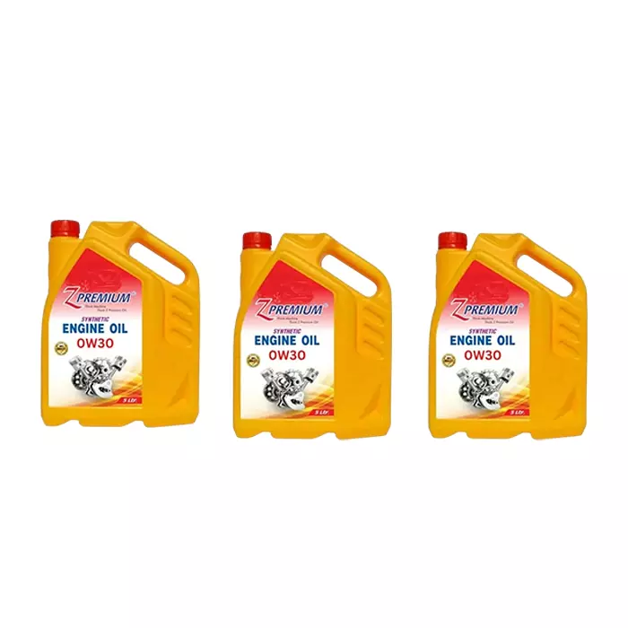 Z Premium SAE 0W30 Engine Oil 5 L for Car, ZA_A1171_SAE0W30ENG_D3 (Pack of 3)
