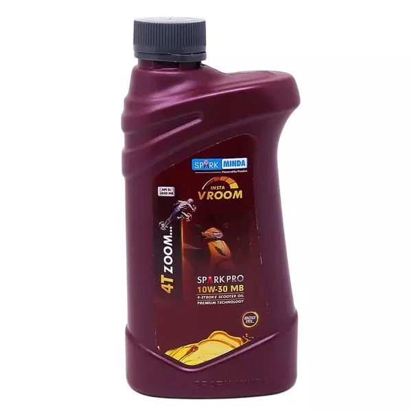 Spark Minda PRO 4T Zoom Engine Oil 800 ml for Scooter, SCO-10W30MB0800