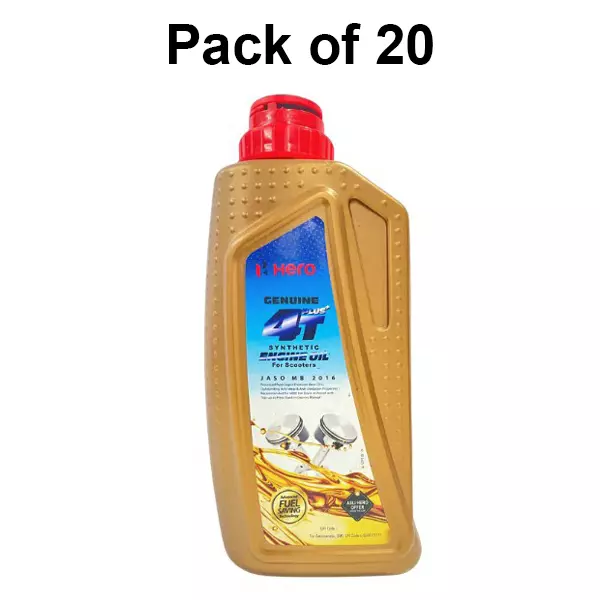 hero-4t-10w-30plus-engine-oil-1-l-capacity-pack-of-20