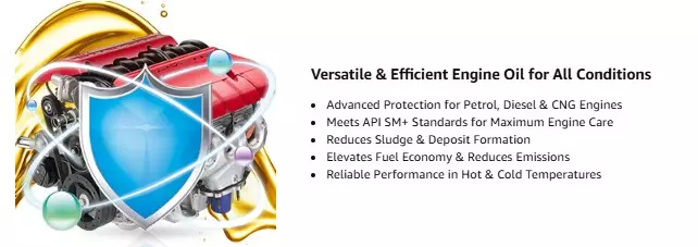 GOODYEAR 3.5 Ltrs 5W30 API SM+ Xtreme Power Racing FX 8000 Semi-Synthetic Engine Oil