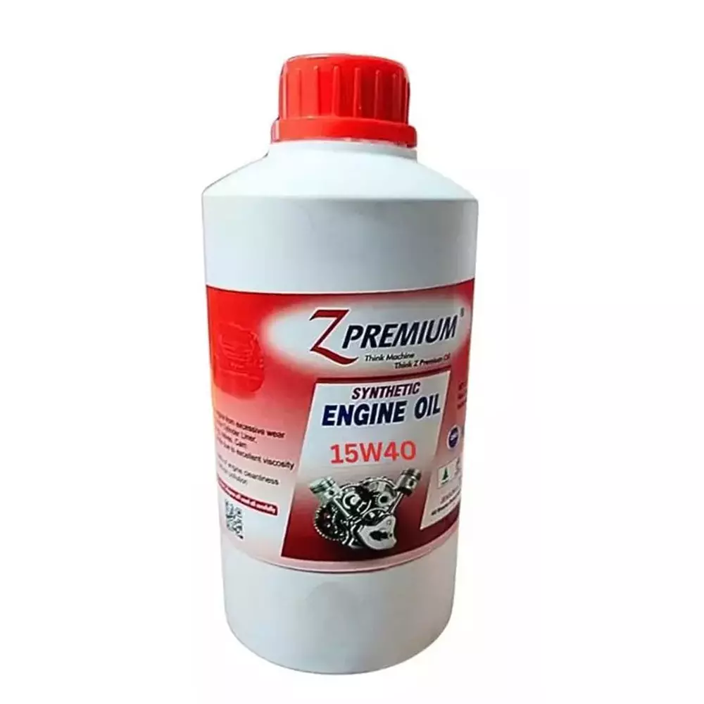 Z Premium 15W40 1 L Engine Oil for Commercial & Passenger Cars, 1124BBE72G5 (Pack of 5)