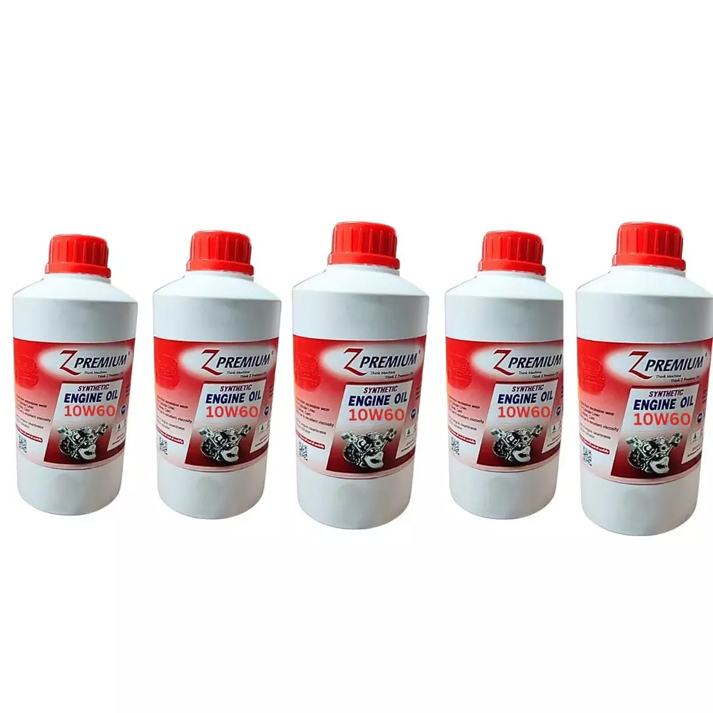 Z Premium 10W60 1 L Engine Oil for Passenger Vehicles, 1023BR05O58 (Pack of 5)
