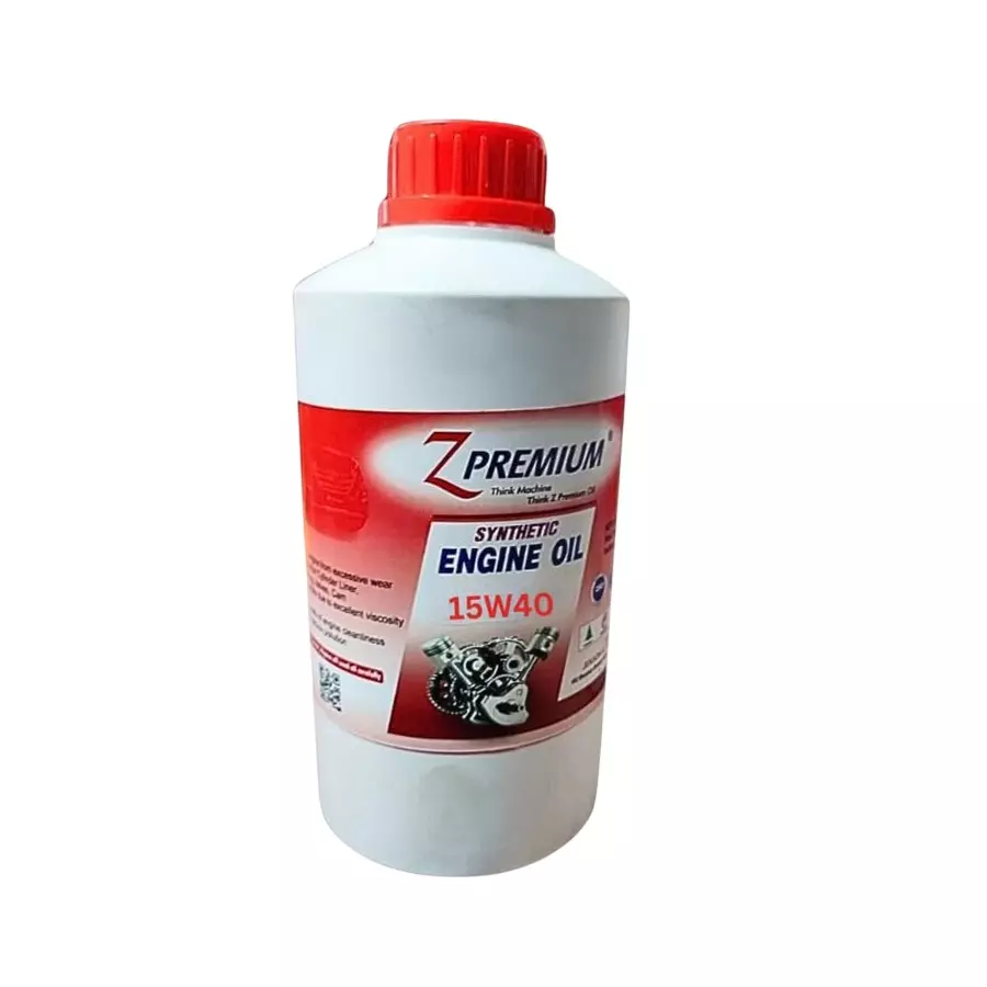 Z Premium 15W40 Fully Synthetic Engine Oil 1 L Superior & High-Performance for Universal Vehicle