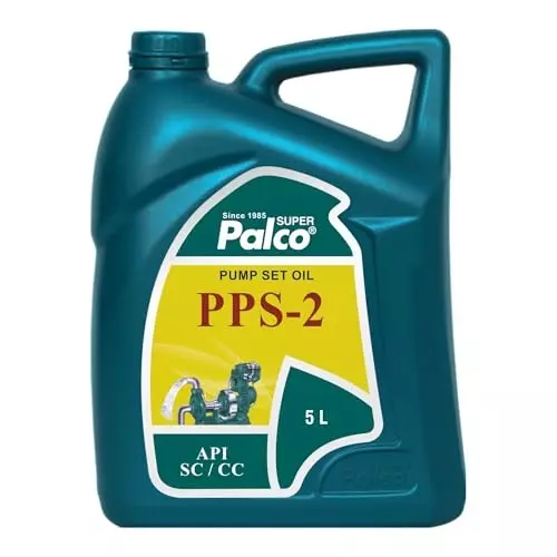 Palco Pump Set Oil SC/CC API 5 L Capacity PPS-2 Clear Red