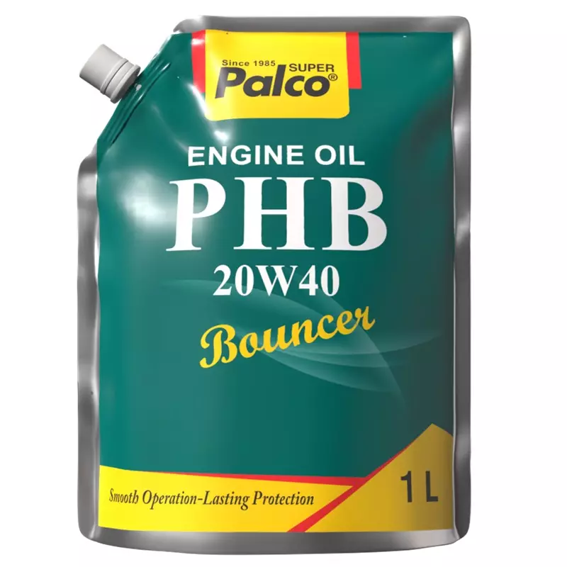 Palco Engine Oil SC/CC API 1 L Capacity PHB 20W40 Bouncer Clear Red (Pack of 12)