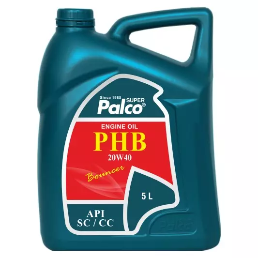 Palco Engine Oil SC/CC API 5 L Capacity PHB 20W40 Bouncer Clear Red (Pack of 4)
