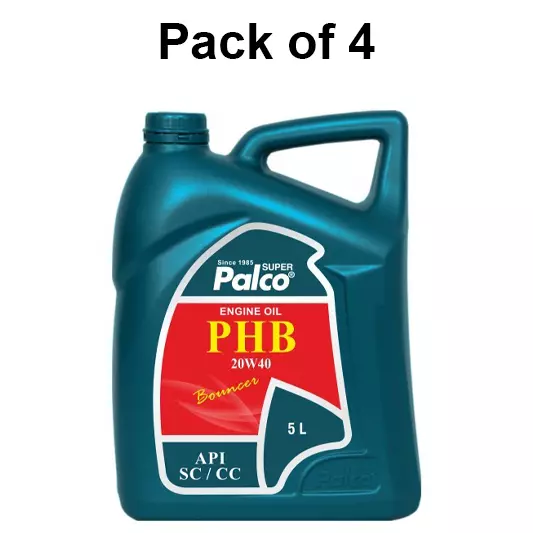 palco-engine-oil-sccc-api-5-l-capacity-phb-20w40-bouncer-clear-red-pack-of-4