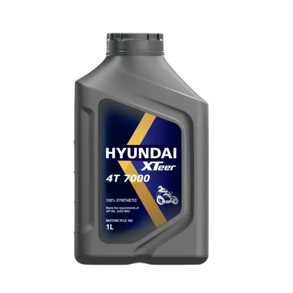 Hyundai XTEER 4T 7000 Engine Oil 15W50 SN 2.5 L Synthetic for 4-Stroke Small Engine