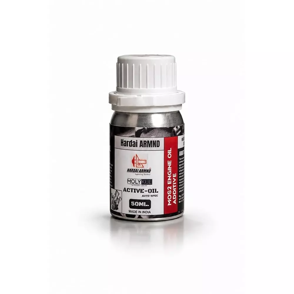 Molykul MoS2 Engine Oil Additive 50 ml Anti-Wear Engine Oil Treatment for Motor Bikes Upto 350 cc Engine, Molybike-Eco