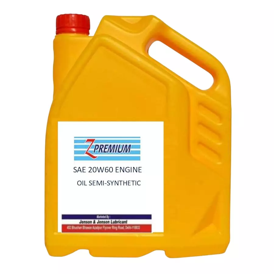 Z Premium SAE 20W60 Semi Synthetic Engine Oil 5 L for Passenger Vehicle