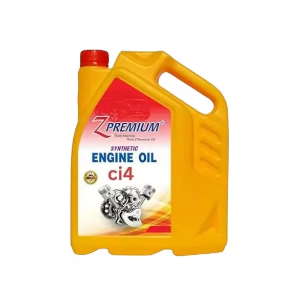 Z Premium CI4 Fully Synthetic Engine Oil 5 L Superior & High-Performance for Universal Vehicle (Pack of 3)