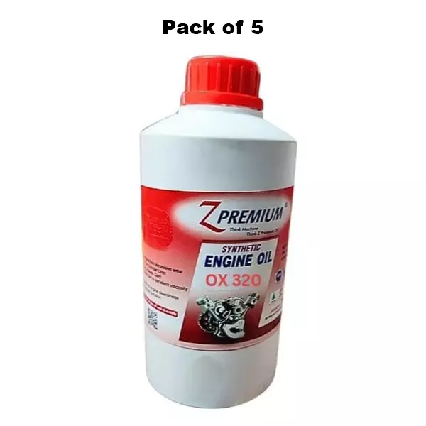 Z Premium OX 320 Engine Oil 1 L for Universal Vehicle, 1128BMY53JH (Pack of 5)
