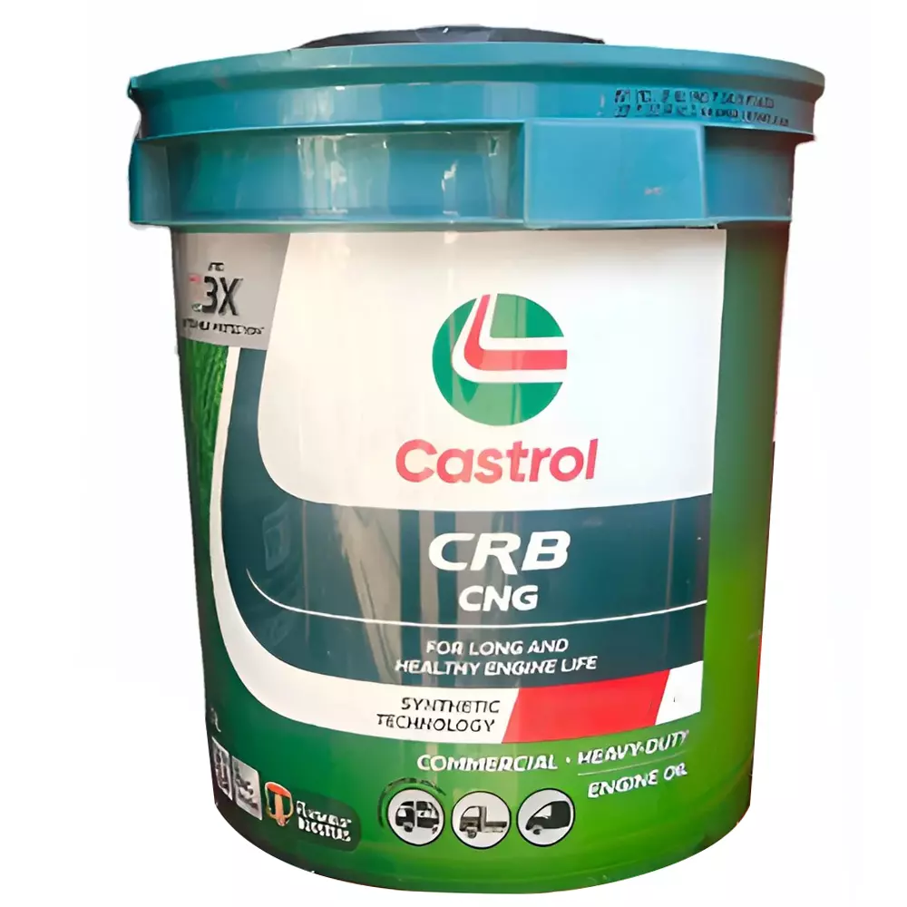 Castrol CRB CNG Engine Oil 15W-40 3, 7.5 & 15 L for CNG Engine Vehicle