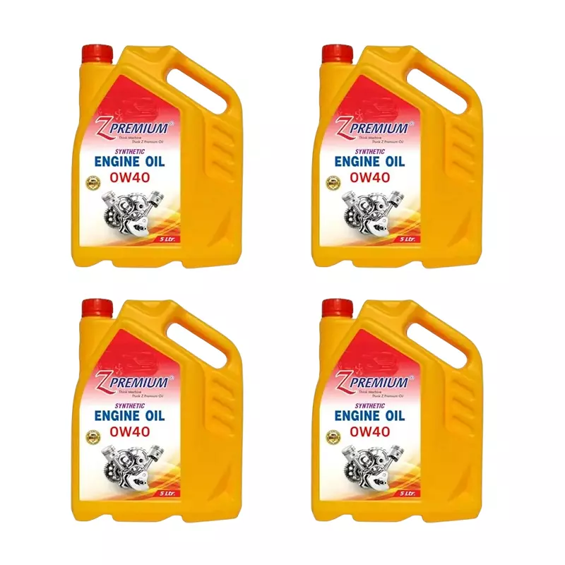 Z Premium SAE 0W40 Engine Oil 5 L for Car, ZA_A1172_SAE0W40ENG_D3 (Pack of 3)
