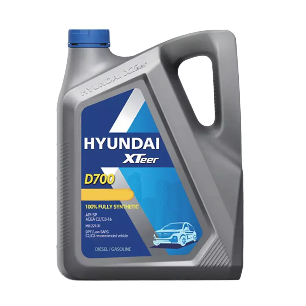 Hyundai XTEER D700 Engine Oil 0W20 5 L Synthetic for Diesel Engine