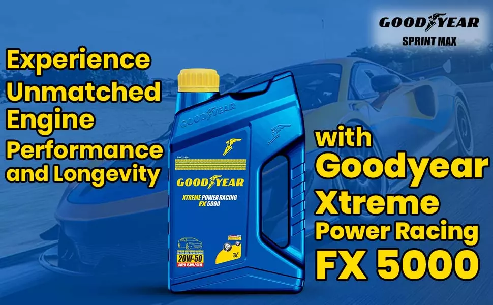 GOODYEAR FX 5000 20W50 API SM/CH Xtreme Power Racing  3.0 Ltrs