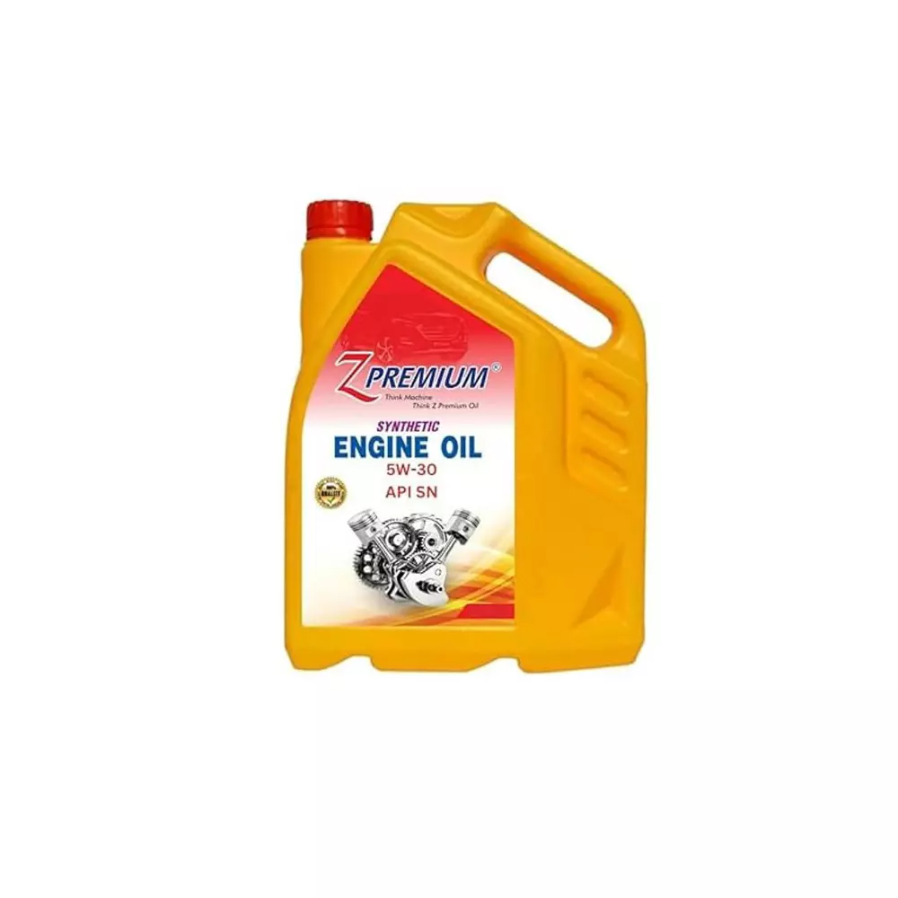 Z Premium 5W-30 SN Plus Fully Synthetic Engine Oil 5 L for Petrol, Diesel & CNG Cars (Pack of 3)