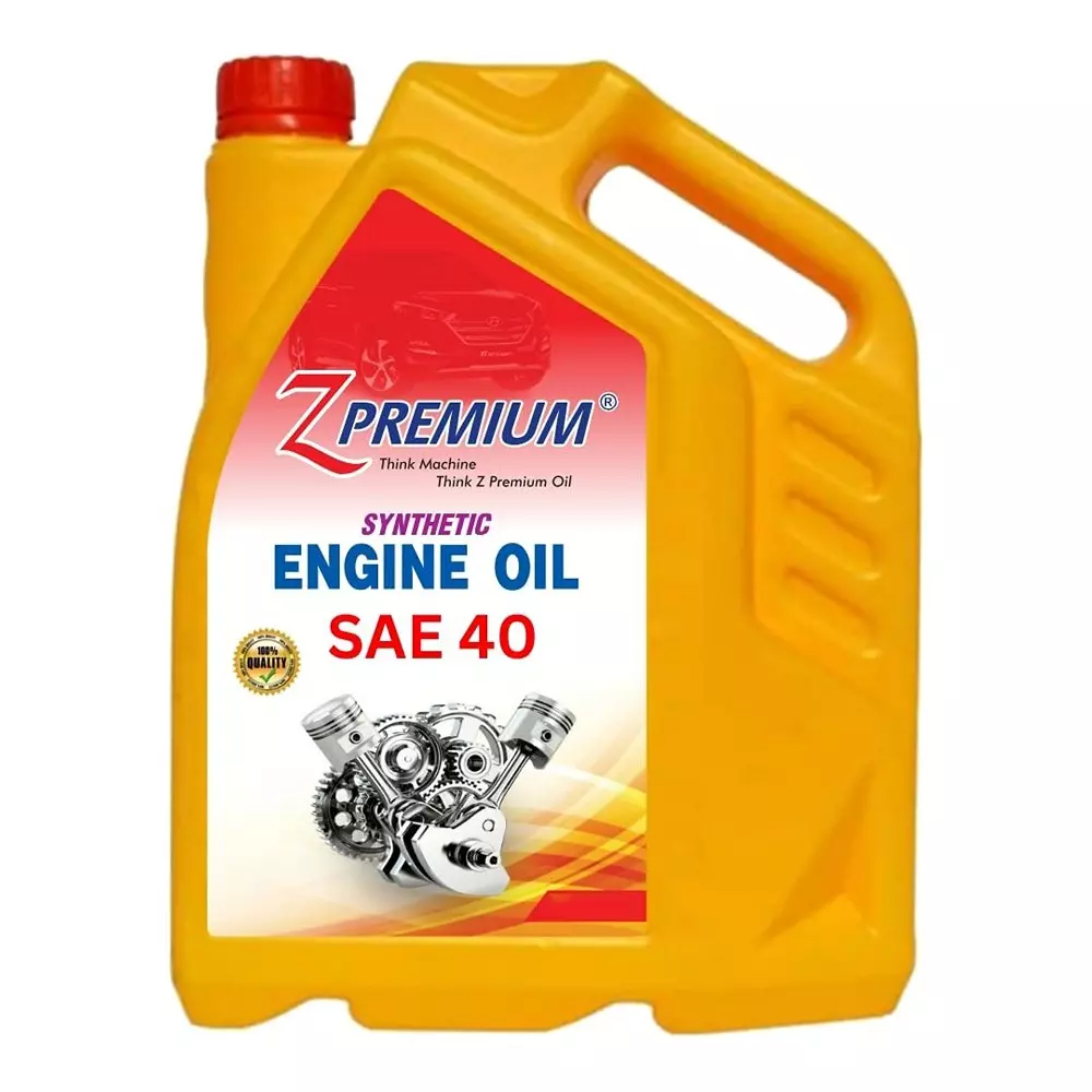 Z Premium SAE 40 Engine Oil 5 L for Passenger Vehicle (Pack of 3)
