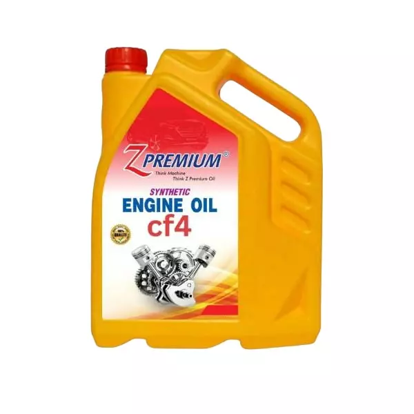 Z Premium CF4 Fully Synthetic Engine Oil 5 L Superior & High-Performance for Universal Vehicle (Pack of 3)