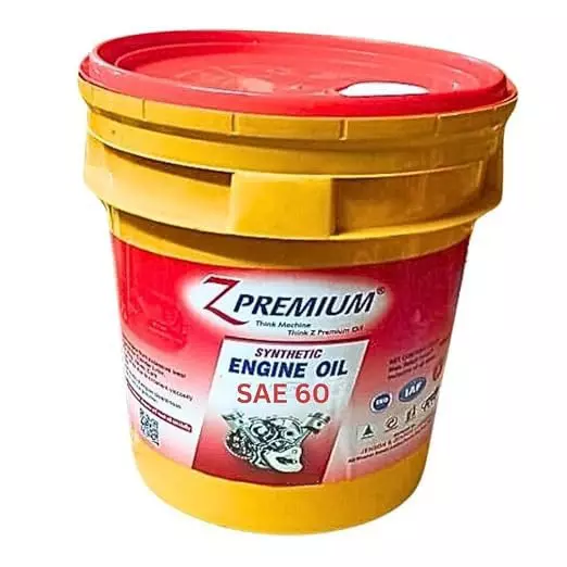 Z Premium SAE 60 Engine Oil Fully Synthetic 20 L for Universal Fit, BO-6JEM-L1O2