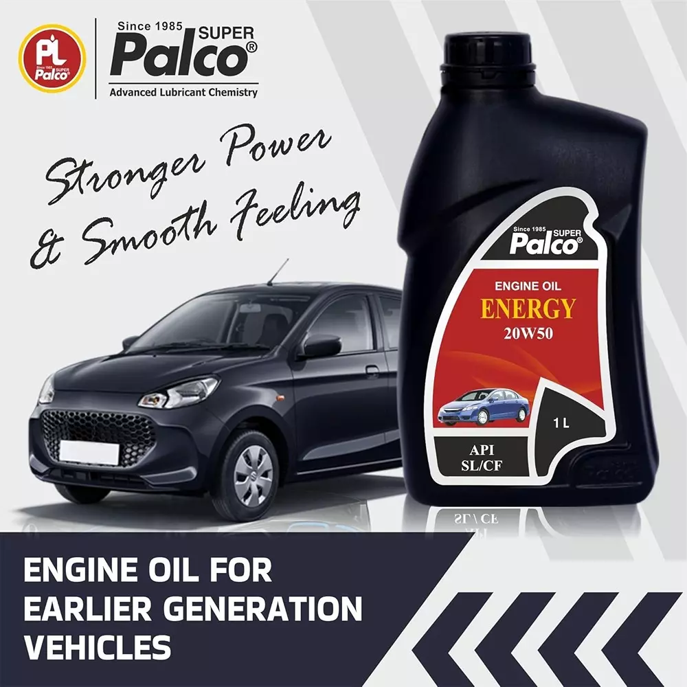 Palco  Engine Oil 1 L Capacity SL/CF API Energy- 20W40 Viscosity