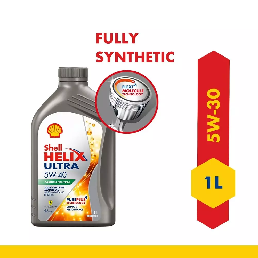 Shell 1 L Helix Ultra 5W-40 Engine Oil for Diesel Engine