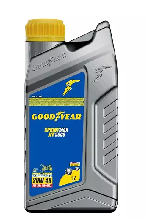 GOODYEAR 20W40 Sprintmax XT5000 4T Semi-Synthetic Engine Oil 1.0 Ltrs