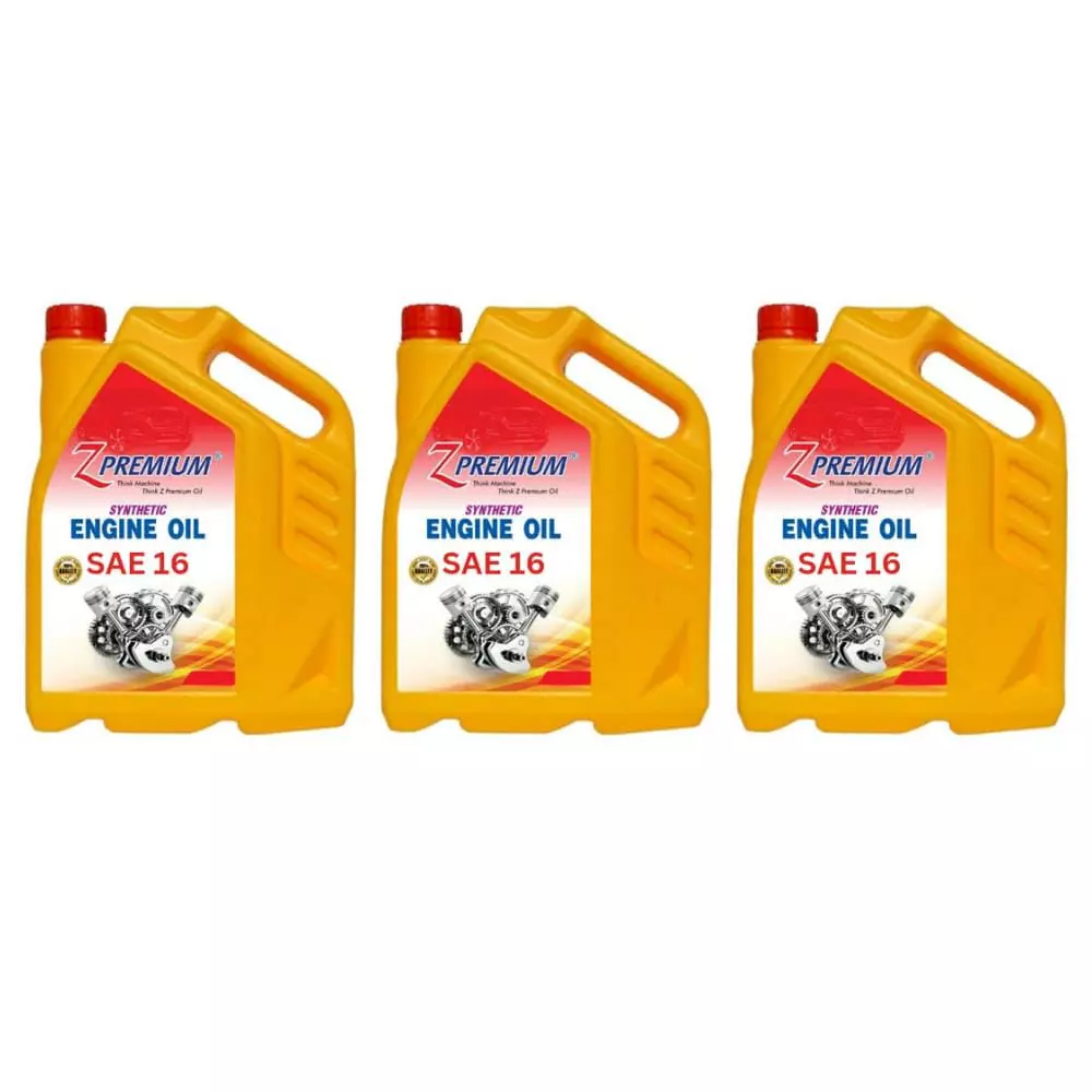 Z Premium SAE 16 5 L Engine Oil for Commercial & Passenger Cars, 1127BJM9A09 (Pack of 3)