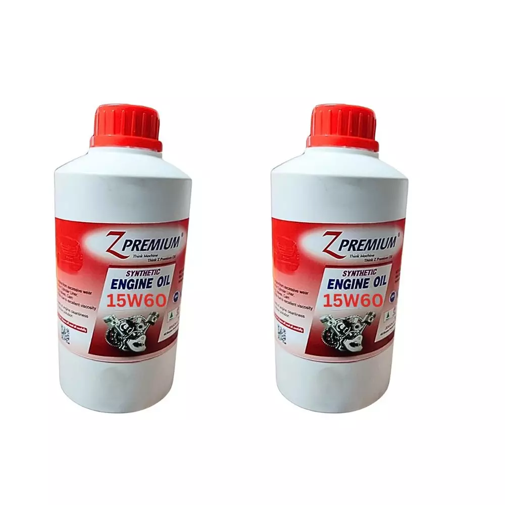 Z Premium 15W60 1 L Engine Oil for Passenger Vehicles, 1023BR3CSQ8 (Pack of 2)