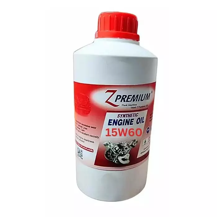 Z Premium 15W60 1 L Engine Oil for Passenger Vehicles, 1023BR49U4N (Pack of 5)