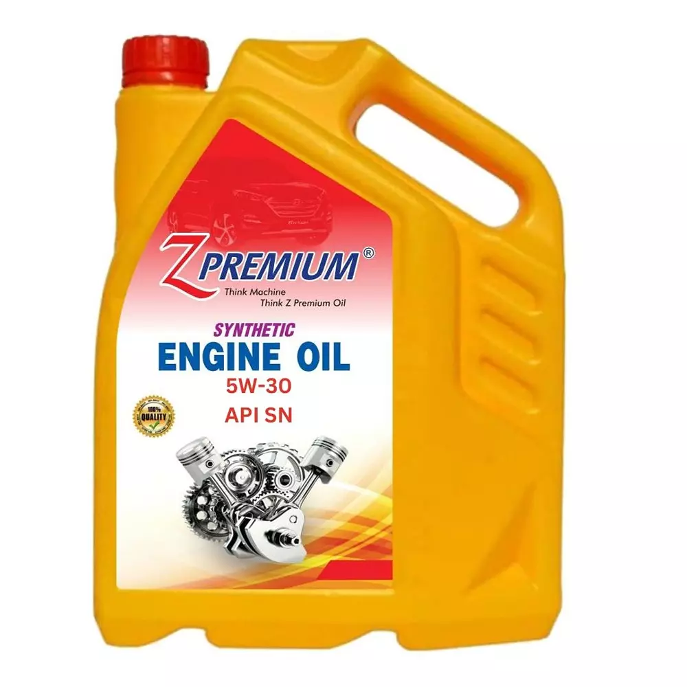 Z Premium 5W-30 SN Plus Fully Synthetic Engine Oil 5 L for Petrol, Diesel & CNG Cars