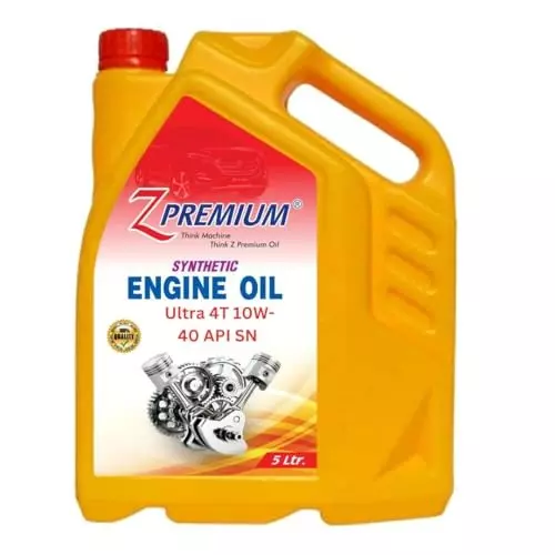 Z Premium Ultra 4T Plus 10W-40 SN Engine Oil 5 L for Universal Fit, AS-BAWR-XBJW