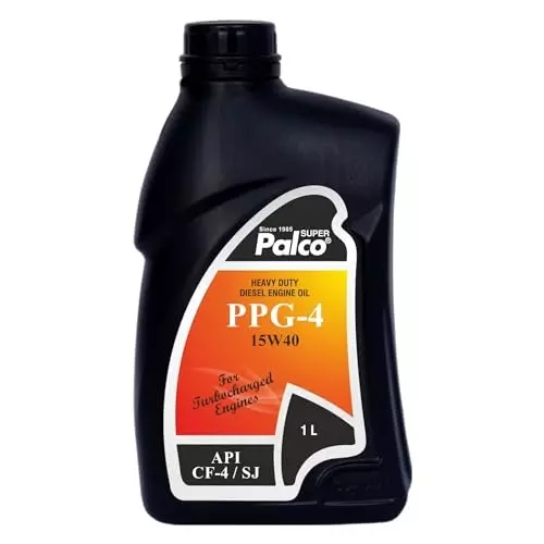 Palco Diesel Engine Oil CF4/SJ API 15W40 PPG-4 Clear Golden Natural