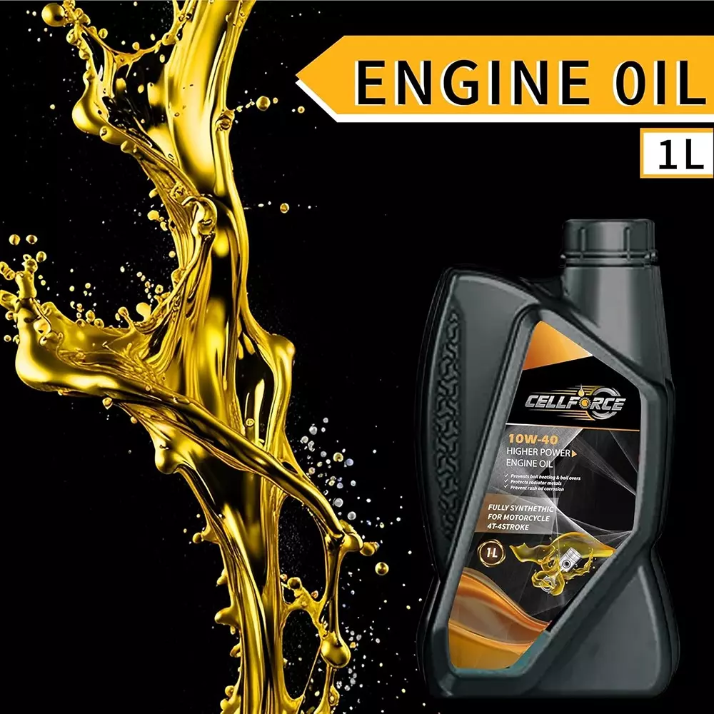 cellforce-fully-synthetic-4-t-4-stroke-engine-oil-yellow-1-l-bottle-liquid-product-form-for-cars-bikes-trucks-industrial-use-c_10w40_1l