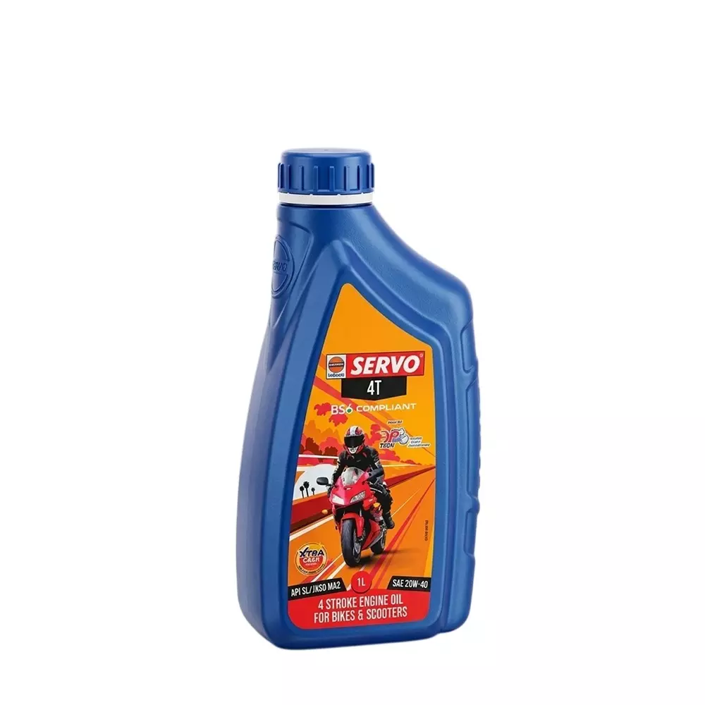 Servo 4T 20W-40 Engine Oil 1 L Capacity (Pack of 20)