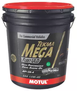 Motul 15 L Tekma Mega Fleet ULD 15W-40 Diesel Engine for Commercial Vehicle