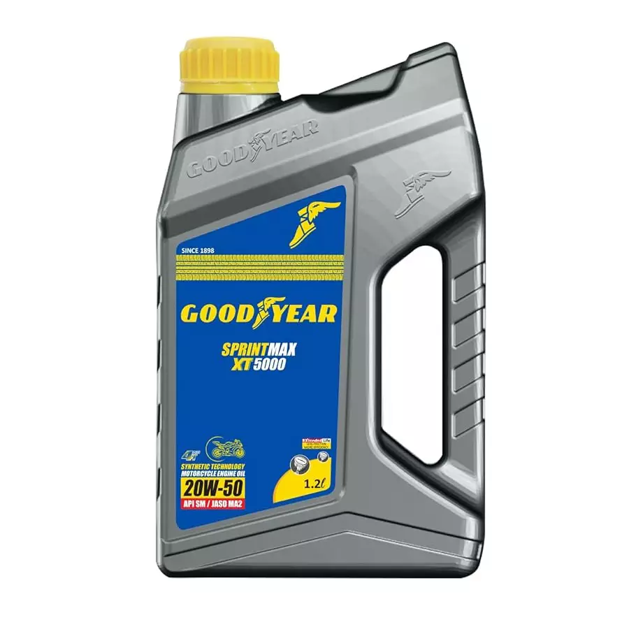 Goodyear Sprintmax XT5000 4T 20W-50 1.2 L Engine Oil for Motorcycles