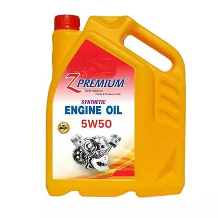 Z Premium 5W50 5 L Engine Oil for Commercial & Passenger Cars, 1124BBRZ9UX (Pack of 4)