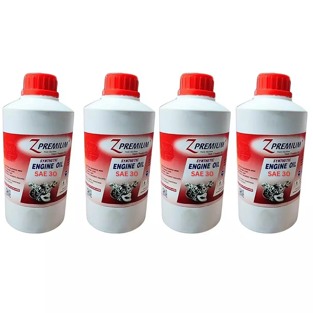 Z Premium SAE 30 1 L Engine Oil for Commercial & Passenger Cars, 1124BBRKG4P (Pack of 4)
