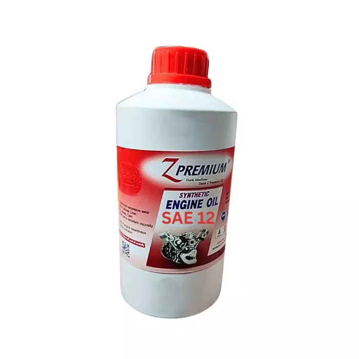 Z Premium SAE 12 1 L Engine Oil for Petrol & Diesel Engine, 1023BRKSFSQ (Pack of 5)