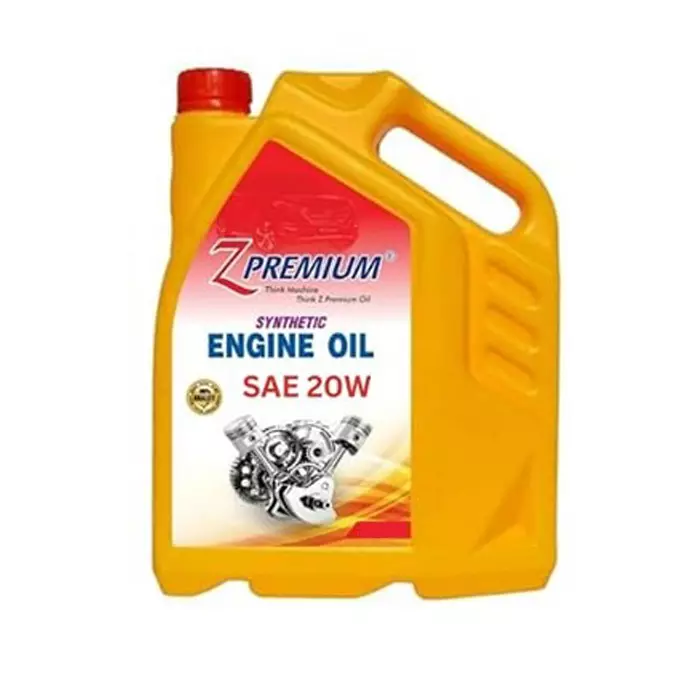 Z Premium SAE 20W 5 L Engine Oil for Petrol & Diesel Engine, 1020BIFXF87 (Pack of 4)