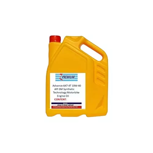 Z Premium AX7 4T 10W40 API SM 5 L Engine Oil for Motorcycles, 1127Z21PPW8