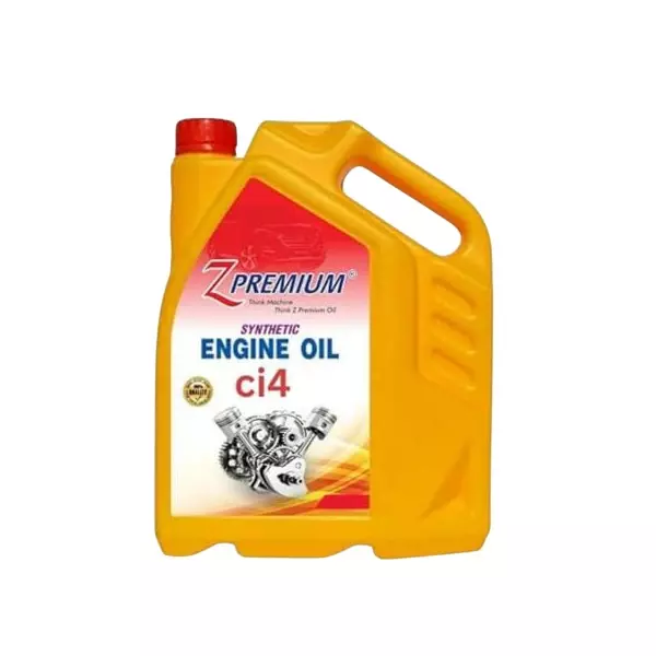 Z Premium CI4 Fully Synthetic Engine Oil 5 L Superior & High-Performance for Universal Vehicle (Pack of 4)