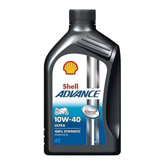 Shell Advance 4T Ultra 10W-40 Engine Oil 1 L for Motorcycle