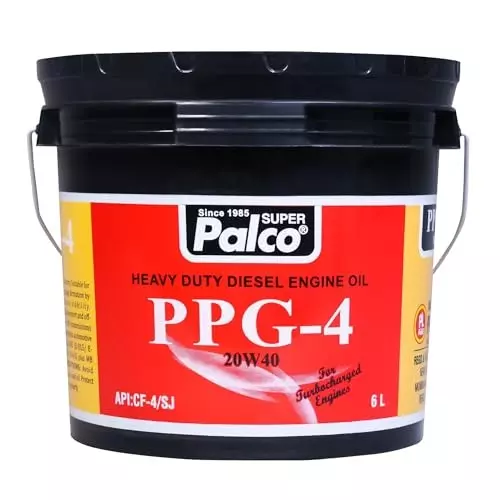 Palco Diesel Engine Oil CF4/SJ API PPG-4 20W40 Clear Golden Natural