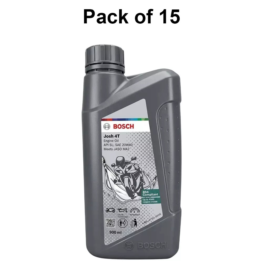 bosch-josh-4t-sae-20w-40-engine-oil-900-ml-capacity-pack-of-15