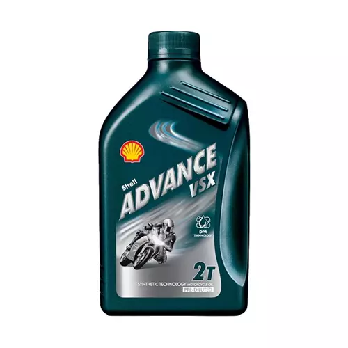 Shell Advance VSX 2 Stroke Engine Oil 500 ml for Motorbike