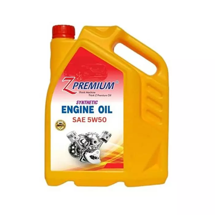 Z Premium SAE 5W50 5 L Engine Oil for Petrol & Diesel Engine, 0924BN77YZE (Pack of 3)