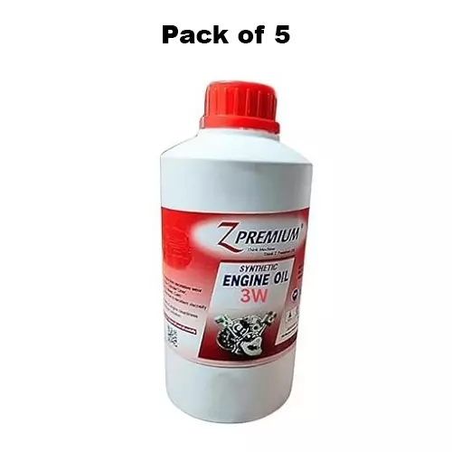 Z Premium 3W Engine Oil 1 L for Universal Vehicle, 1227BWSOKSM (Pack of 5)
